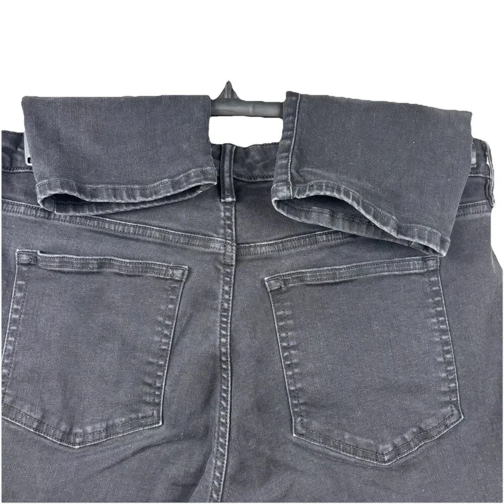 Lauren Ralph Lauren Jeans Womens Size 18 Black Premier Skinny Ankle Denim Pants